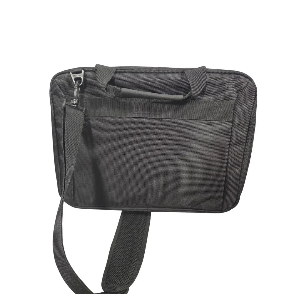 Targus Black Laptop Messenger Bag Briefcase Shoulder Strap Padded Case